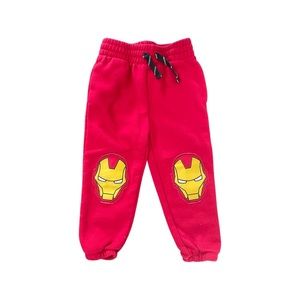 Joe Fresh Toddler Sweatpants, Iron man, Red, 2T